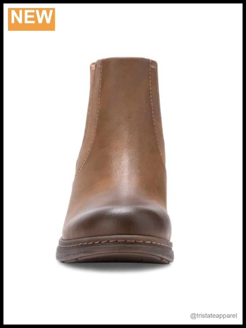Eastland Women's Heidi Ankle Boots Chelsea Pull-On Block Heel